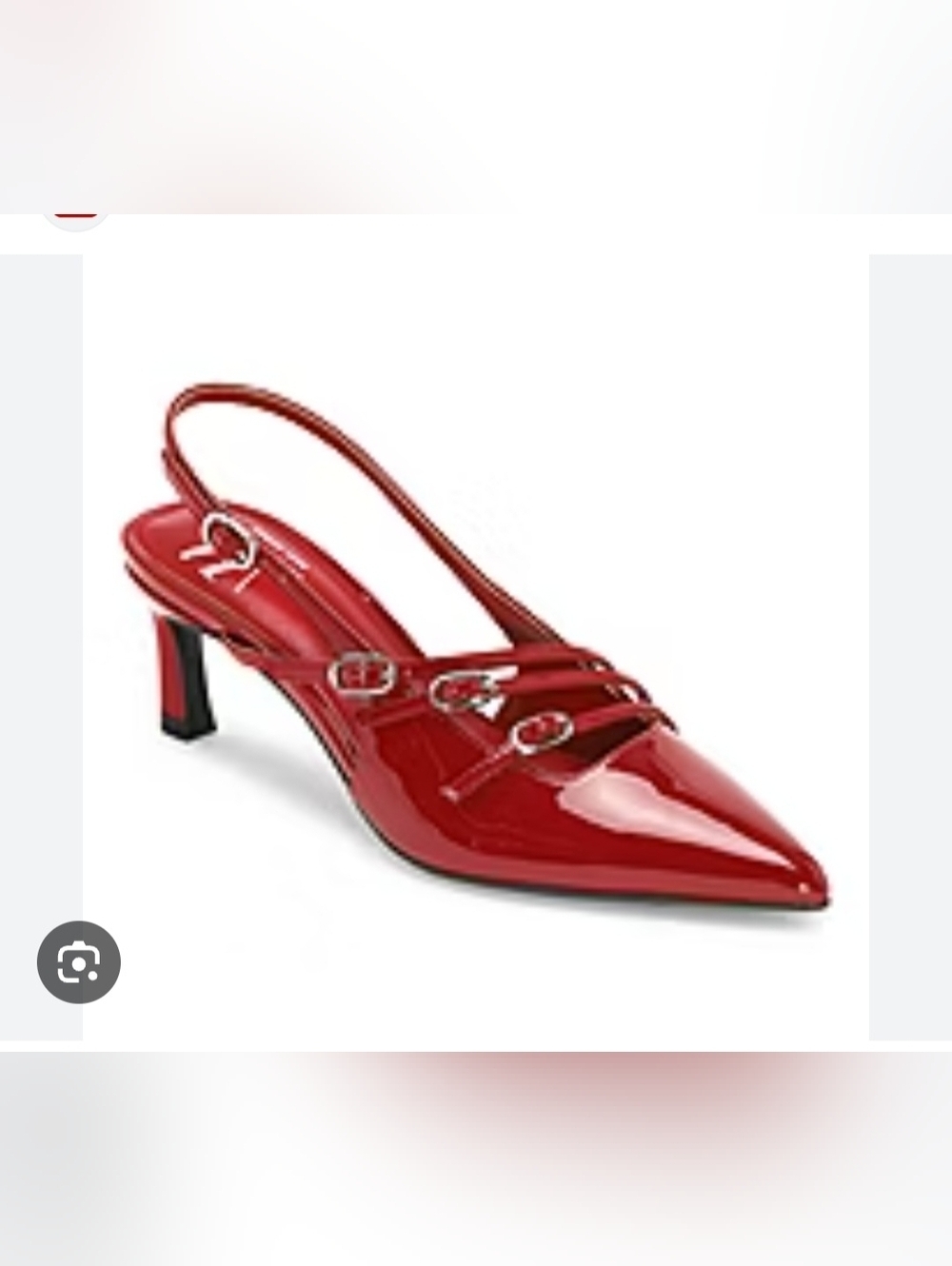 Worthington Burgundy Pointed Closed Toe Kitten Heel Pumps Size 7